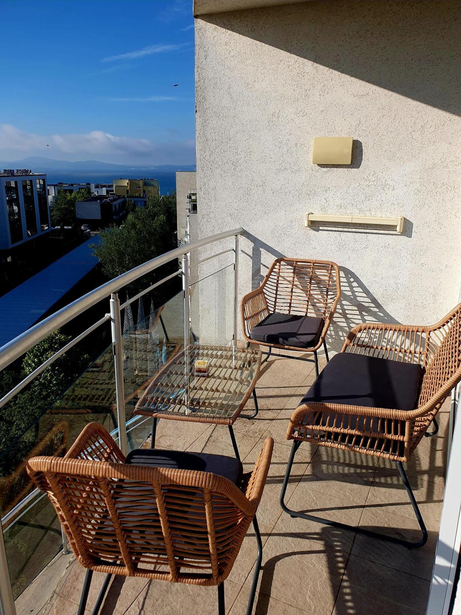Elena'S Lux Aparthotel - Town & Sea View - Atlantis Spa Sarafovo Esterno foto